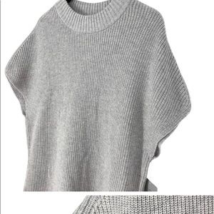 ATHLETA Grey Pinewood Merino Wool Sweater Dress